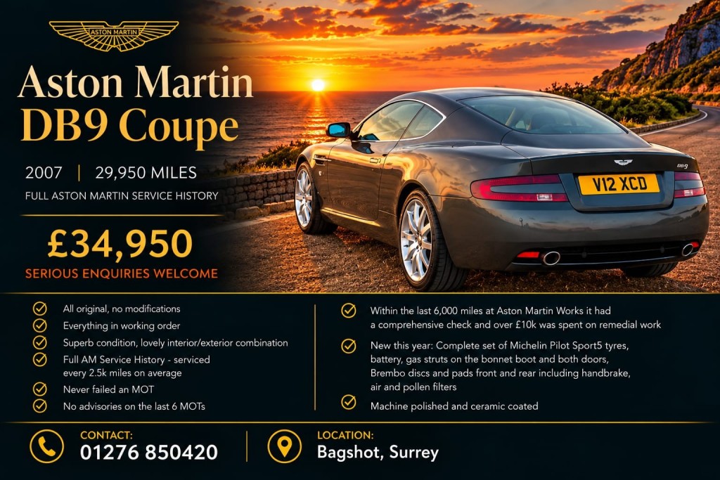 2007 Aston Martin DB9